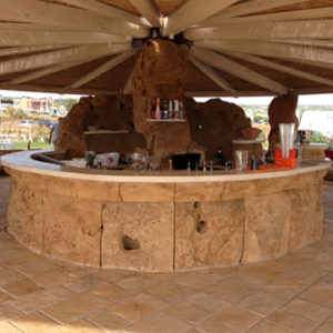 Bancone bar in pietra | Un Mondo in pietra