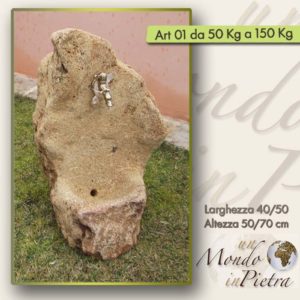 Fontana da giardino | Un Mondo in pietra