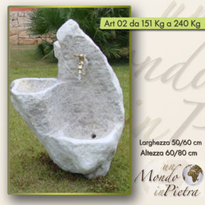 Fontana da giardino | Un Mondo in pietra