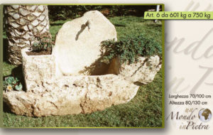 Fontana da giardino | Un Mondo in pietra