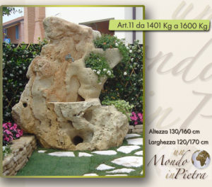 Fontana da giardino | Un Mondo in pietra