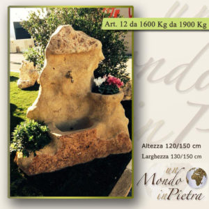 Fontana da giardino | Un Mondo in pietra