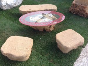 Tavoli e panchine in pietra | Un Mondo in Pietra