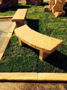 Panchina in pietra | Un Mondo in Pietra